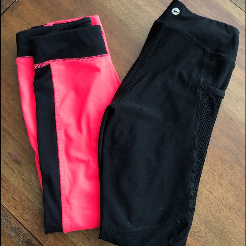 Girls 7/8 active yoga pants for pair